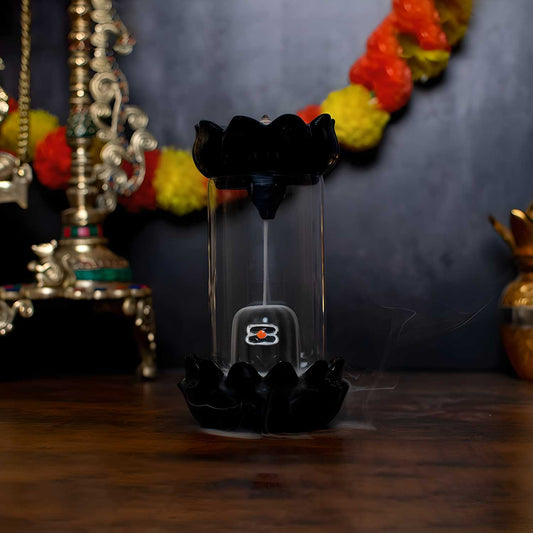 Shiva Linga Cylinder Glass - Decorwala