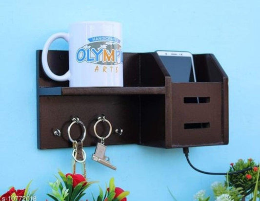 Wooden organizers and holder with key stand - Decorwala